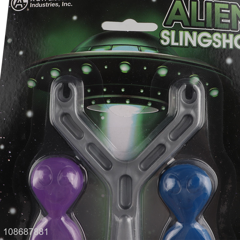 Factory supply novelty stretchy alien slingshot toys party favors for kids