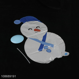 Hot products snowman shape tumbler balloon aluminum foil balloon for party decoration