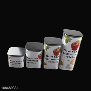 China supplier kitchen sealed jar food preservation jar storage jar with lid