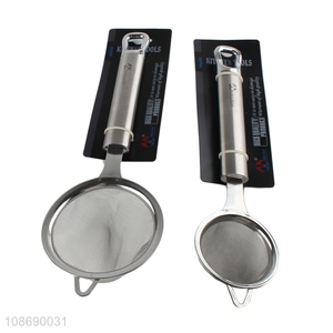 Most popular stainless steel tea strainer tea filter for sale