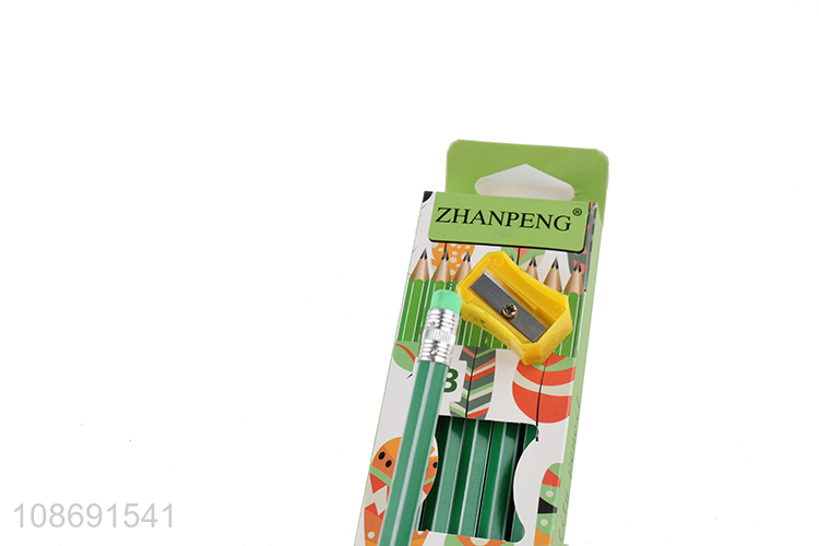 China products students writing tool non-toxic 2B pencils set for stationery