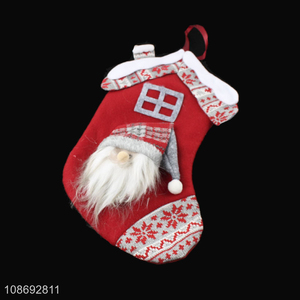 Hot products hanging christmas hanging christmas stocking for gifts