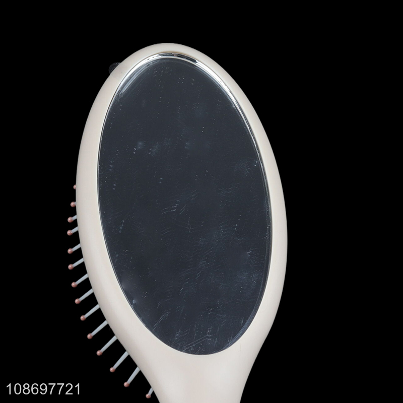 Good quality massage airbag comb hairbrush with mirror for women girls