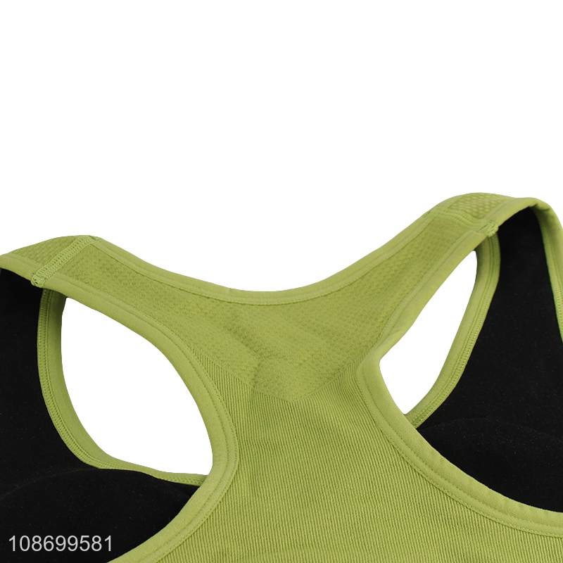 Wholesale women's sports bras stretch fitness bras gym tops