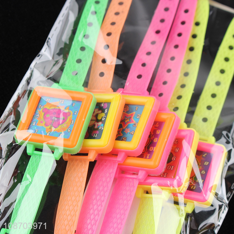 Top products plastic children cartoon watch toy for party supplies