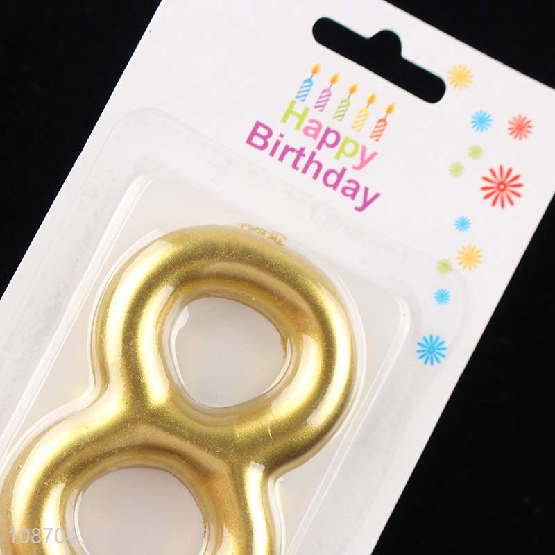 Top products birthday party cake decoration candle number candle