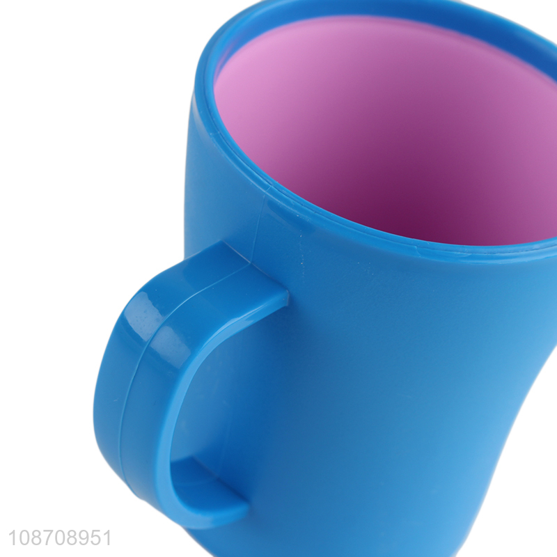 Wholesale multi-purpose plastic cup toothbrush cup mouthwash cup with lid