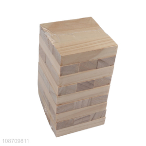 Hot items tumble tower blocks wood stacking game for party games