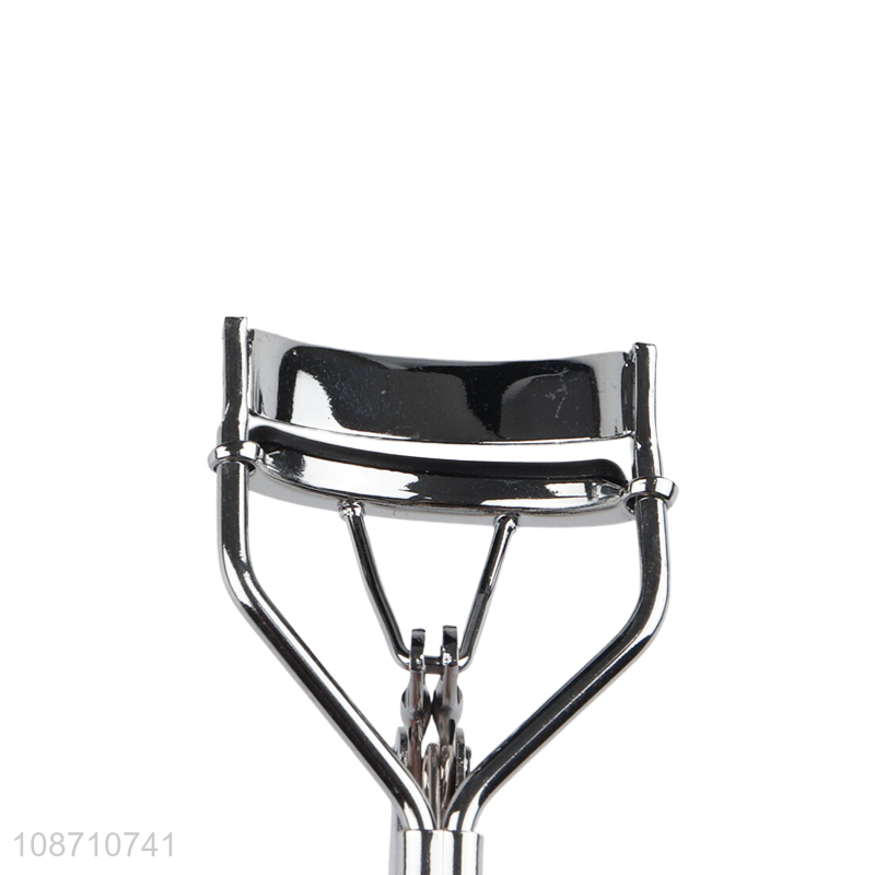 Wholesale durable metal eyelash curler with comfort girp for women