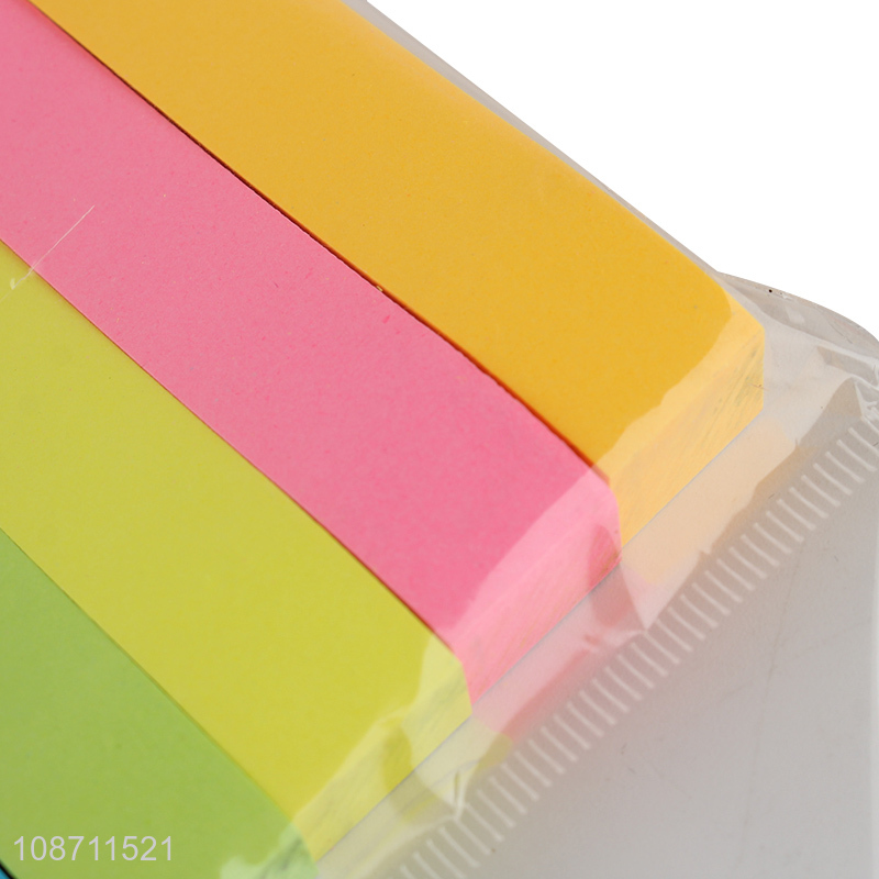 Good quality colored school office writing paper sticky notes set