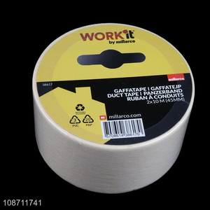 Wholesale 10m adhesive masking tape for labeling, bundling and general use