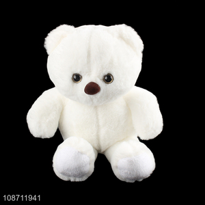 Wholesale cute stuffed bear doll plush animal toy for boys girls