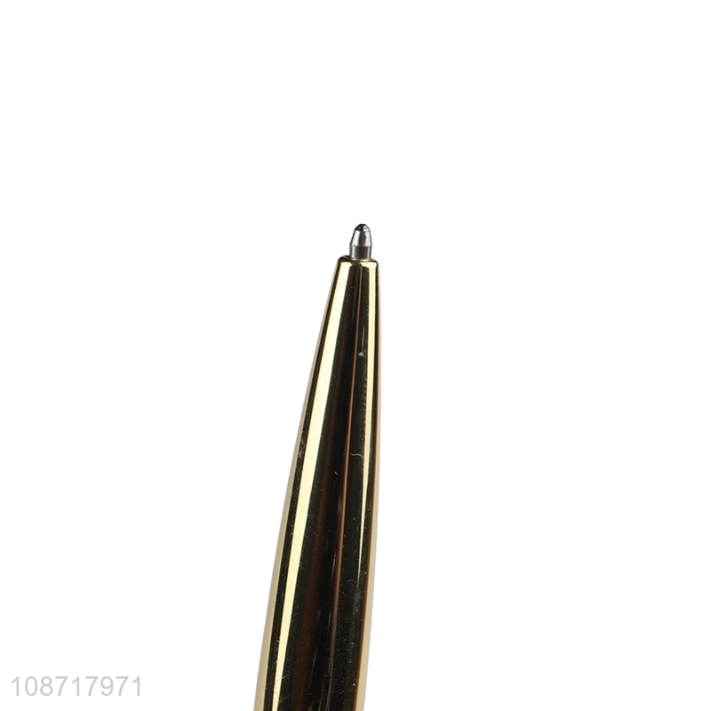 High quality luxury gold metal ballpoint pens retractable ball-point pens