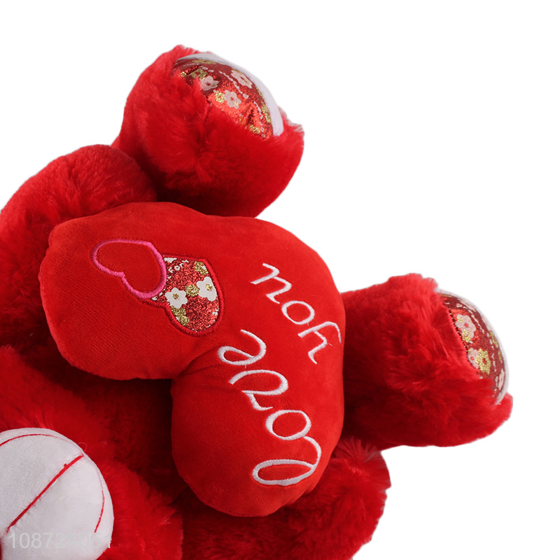 Hot selling Valentine stuffed bear plush bear toy for boyfriend