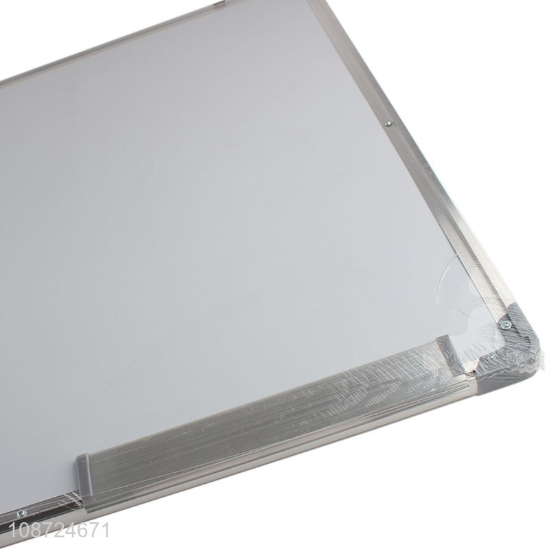 Wholesale aluminium frame magnetic dry erase white board with marker for office