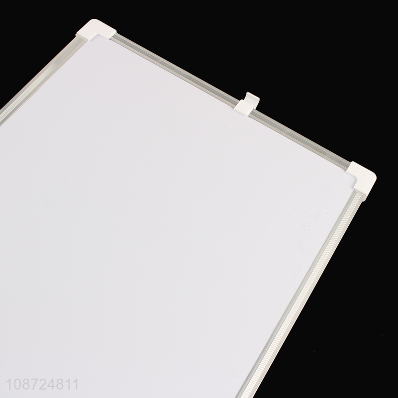 Hot selling double sided iron painting board in white/black with 2 markers