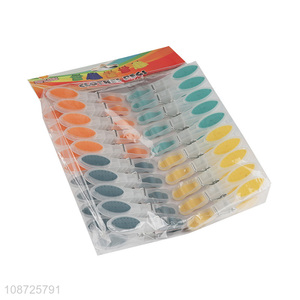 New product 20pcs durable plastic clothes pegs washing line pegs