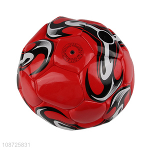 Wholesale wear resistant inflatable official size pvc soccer ball for training