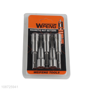 Wholesale 5pcs strong magnetic nut setters screwdriver socket driver bit set