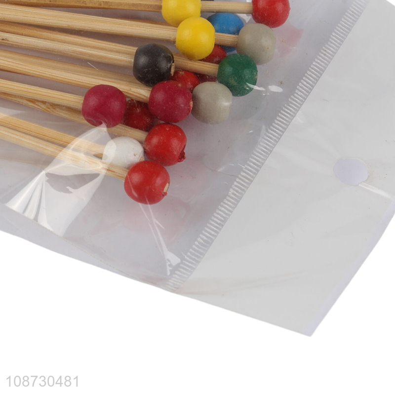 Hot products disposable party skewers food picks fruit sticks for sale