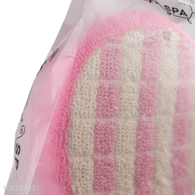 Factory direct sale soft exfoliating bath scrub sponge for skin care