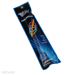 Latest products 5pcs party decoration glow fluorescent bracelet set for sale