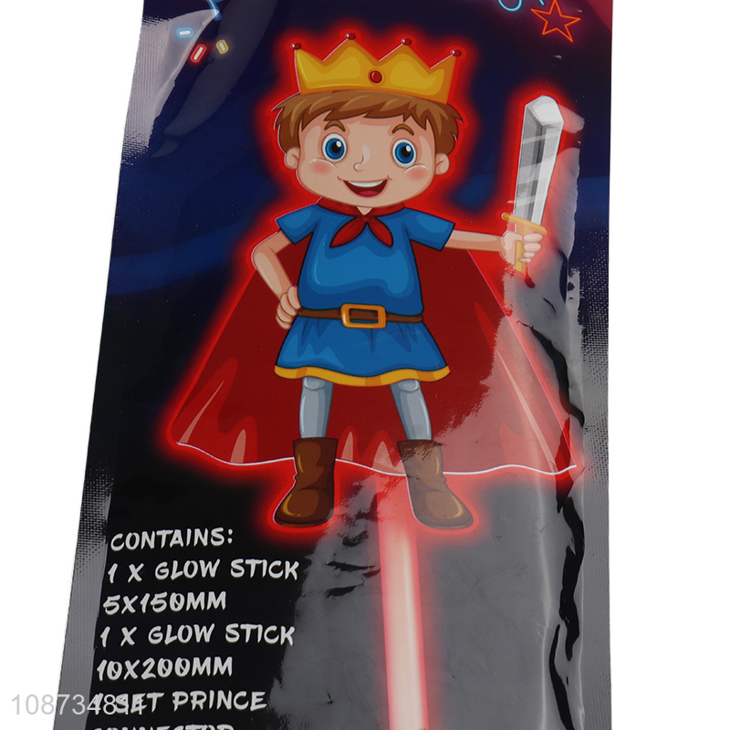 China products boys prince glowing stick toys light-up stick toys