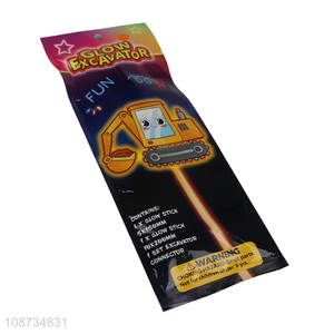 Online wholesale creative excavator shaped glowing stick toys for party