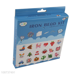 Hot products cartoon children diy iron bead kit toys educational toys