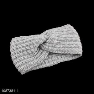 Hot selling winter knitted headband hairband women hair accessories