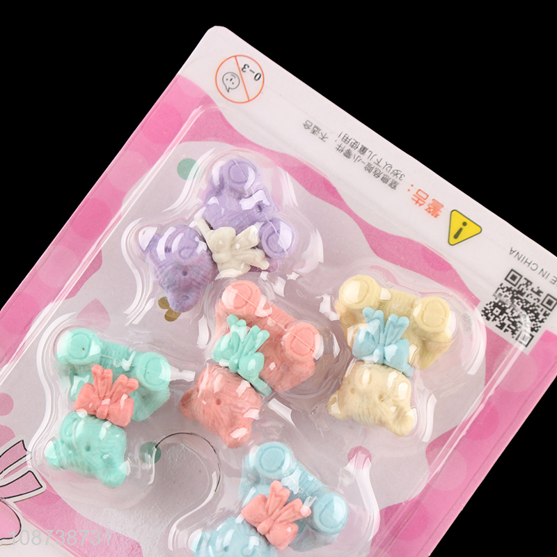 China imports 3D bear erasers cute animal erasers for boys girls