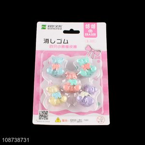 China imports 3D bear erasers cute animal erasers for boys girls