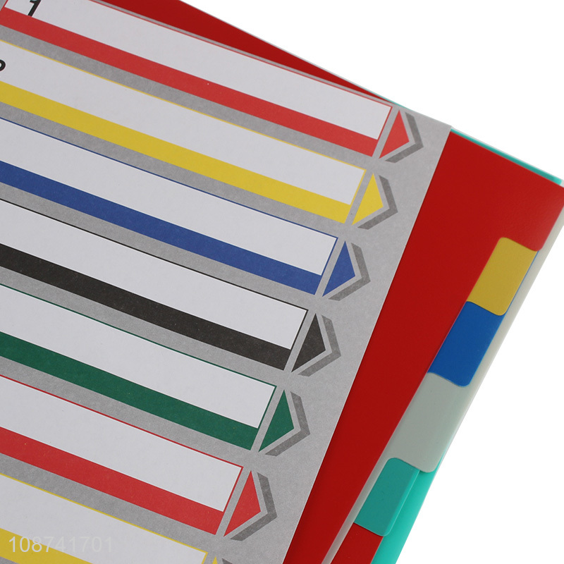 Top selling school office file index file holder wholesale