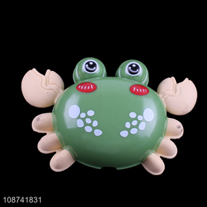 Factory supply cartoon crab shaped plastic pencil sharpener for students