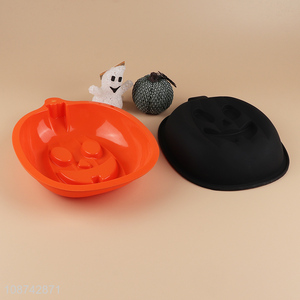 Good price pumpkin shaped silicone non-stick cake baking mould for sale