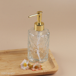 Latest <em>products</em> <em>bathroom</em> accessories clear liquid soap dispenser bottle for sale