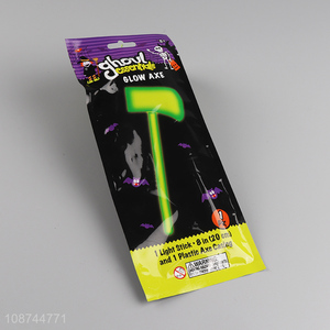 Yiwu market halloween party children glowing axe toys for sale