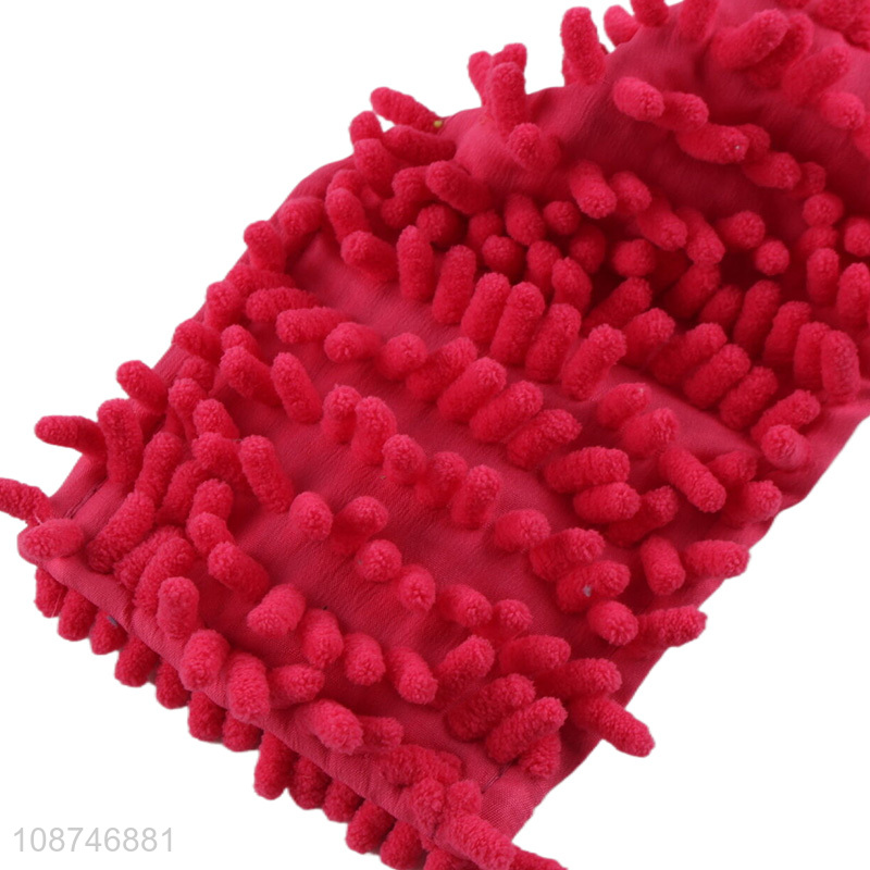 Good quality super absorbent chenille mop head flat mop replacement