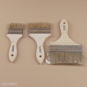 Factory direct sale multi-purpose <em>paint</em> <em>brush</em> with wooden handle
