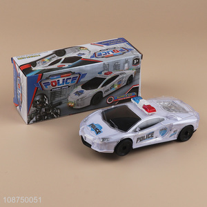 Factory supply police car toy car model toy for kids boys girls