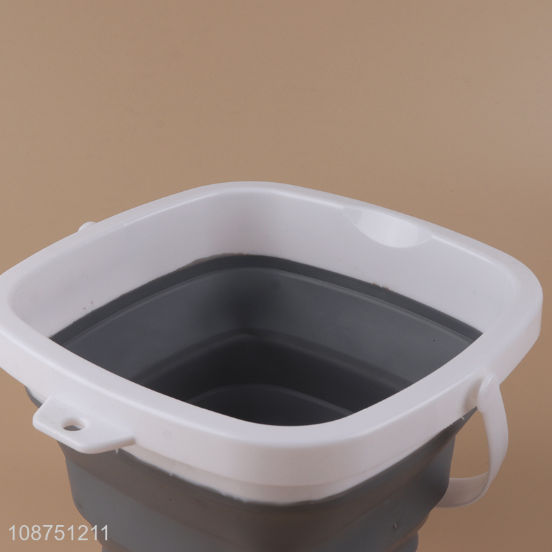 Popular products folding water container bucket with handle