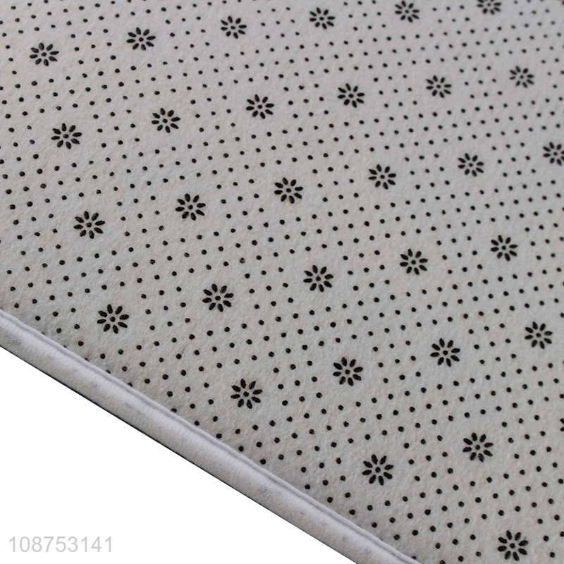 New product soft anti-slip absorbent bath mat for bathroom floor