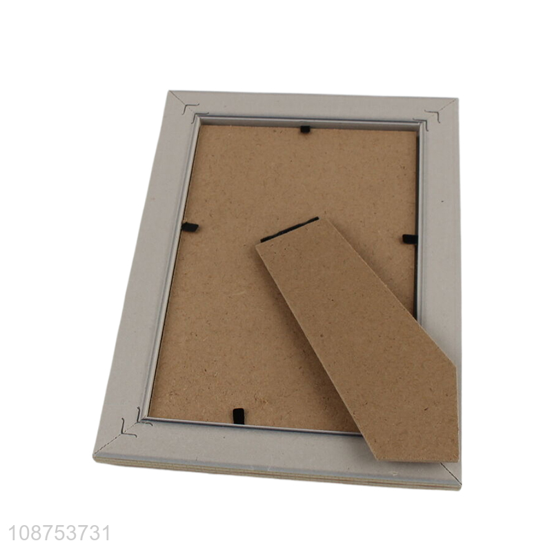New design desktop decoration rectangle plastic photo frame for sale