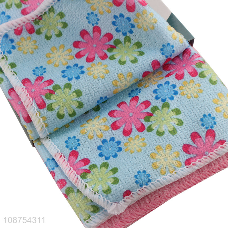 Wholesale multipurpose absorbent microfiber cleaning cloths for furniture and wood