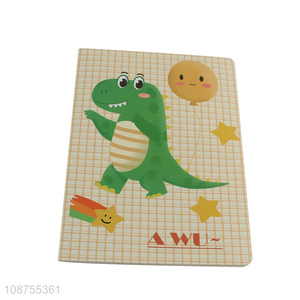 Top quality dinosaur cover 64pages writing notebook