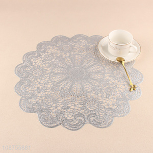 New product waterproof non-slip vinyl heat resistant placemats for decor