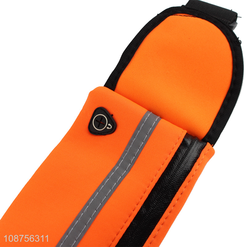 Good quality adjustable fanny pack neoprene tralve sports waist bag