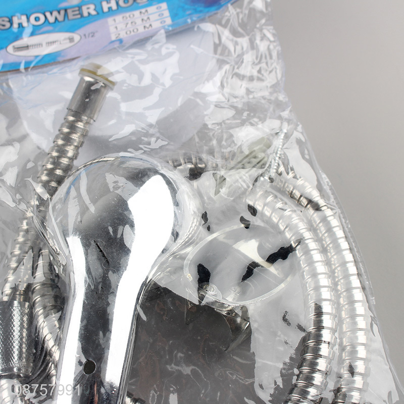 Hot selling bathroom accessories shower hose and shower head set
