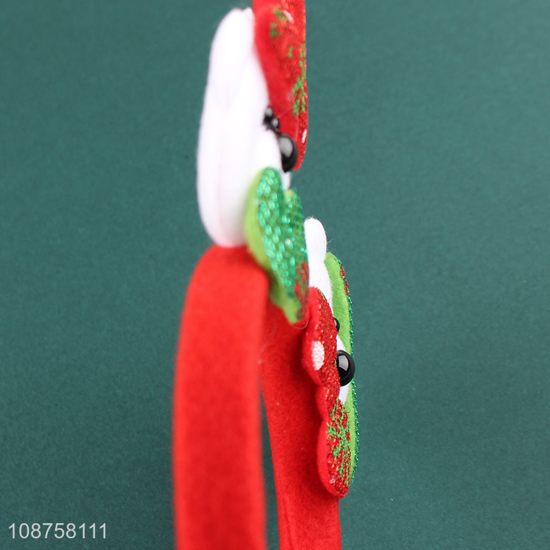 Good sale christmas supplies snowman hair hoop hair accessories