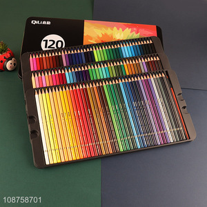 Wholesale 120 colors water soluble color pencils for drawing sketching